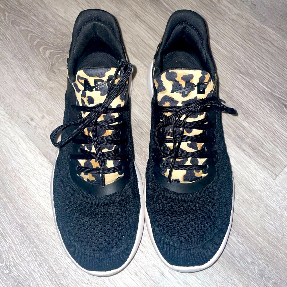 APL Black and Leopard Athletic Shoes